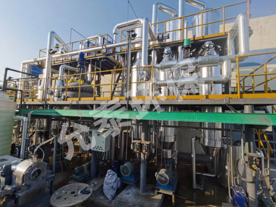55t/D 核电高盐废水 三效强制循环蒸发器成套系统